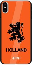 6F hoesje - geschikt voor iPhone Xs Max -  TPU Case - Nederlands Elftal - Holland #ffffff