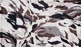 Haarband Multifunctioneel Camouflage Fantasie Print Bruin Beige