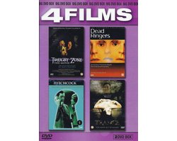 4 Films Big DVD Box 2-DVD Set Twilight Zone - Hitchcock The Man Who Knew Too Much - Dead Ringers - Trance