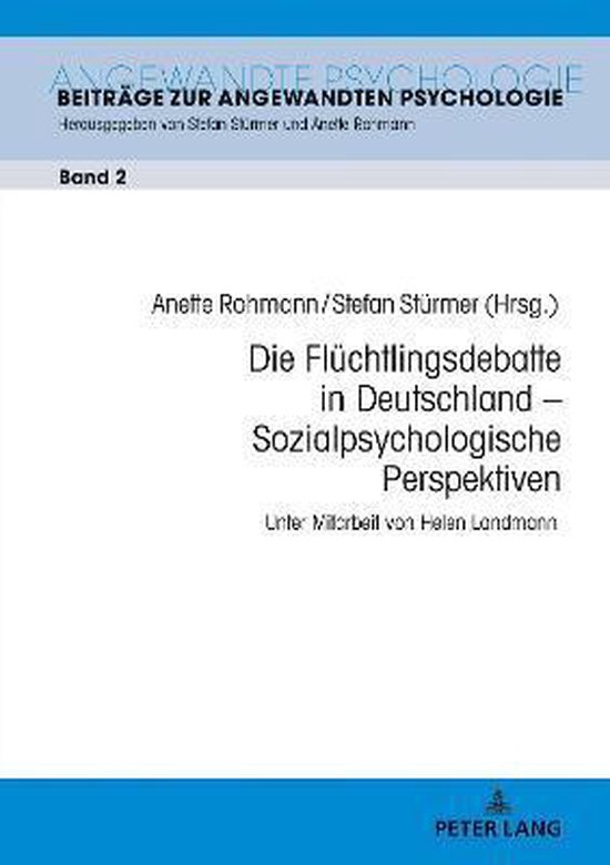 Beitraege Zur Angewandten Psychologie-Die Fluechtlingsdebatt ... - cover