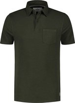 Shiwi Polo Bart - army green - M