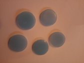 Wax - Blauw - navulling - 5 schijfjes - Diamond painting Wax - Hadka