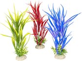 Aqua Della Decor Plant Amazone - Aquarium - Kunstplant - 30 cm Assorti