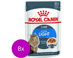 Royal Canin Ultra Light In Jelly - Kattenvoer - 8 x 12x85 g