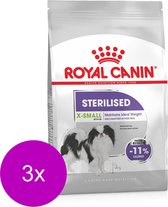 Royal Canin Sterilised X-Small - Hondenvoer - 3 x 1.5 kg