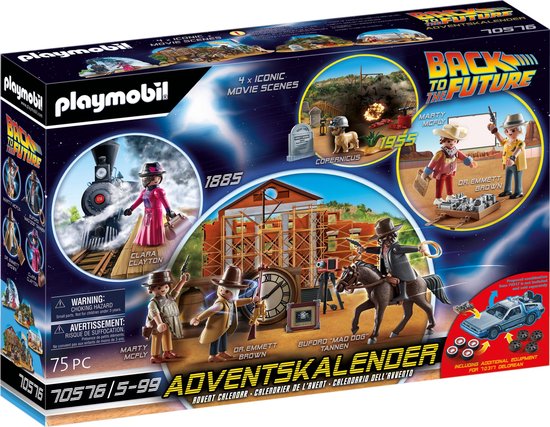 Playmobil Adventskalender Back To The Future Deel 3 70576