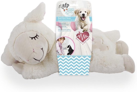 All For Paws Heart Beat Sheep Puppyknuffel