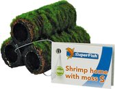 Superfish Shrimp Home Met Mos - Aquarium - Ornament - S
