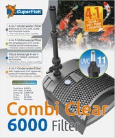 Bol.com Combi Clear filter 6000 met 11W UVC - SuperFish aanbieding