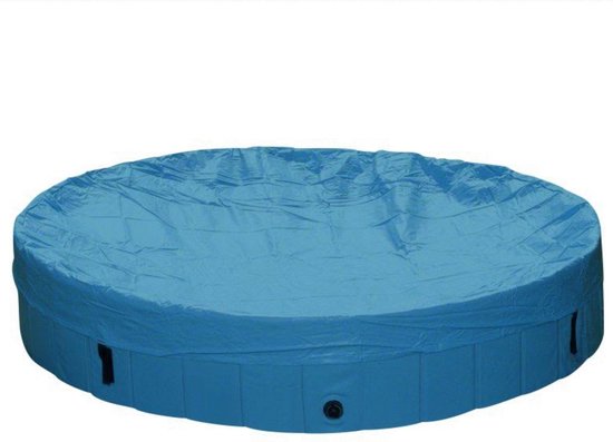 Adori Hondenzwembad met afdekzeil - Large - 160 x 30 x 30 cm - Blauw