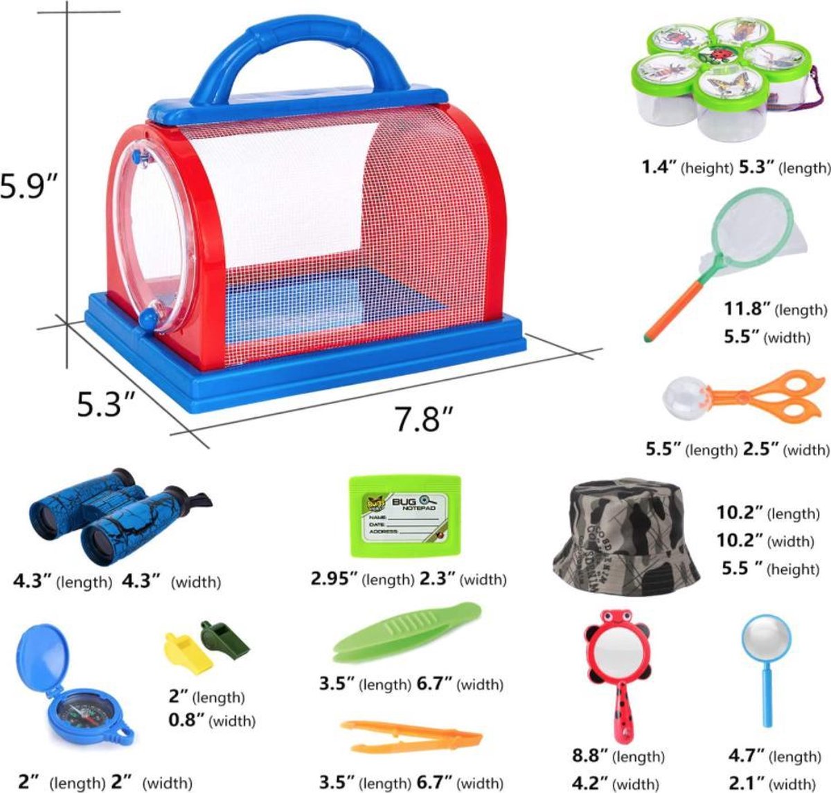 Kinderen Natuur Ontdekken Insect Observation Box™ - Verzamel En Verken ...