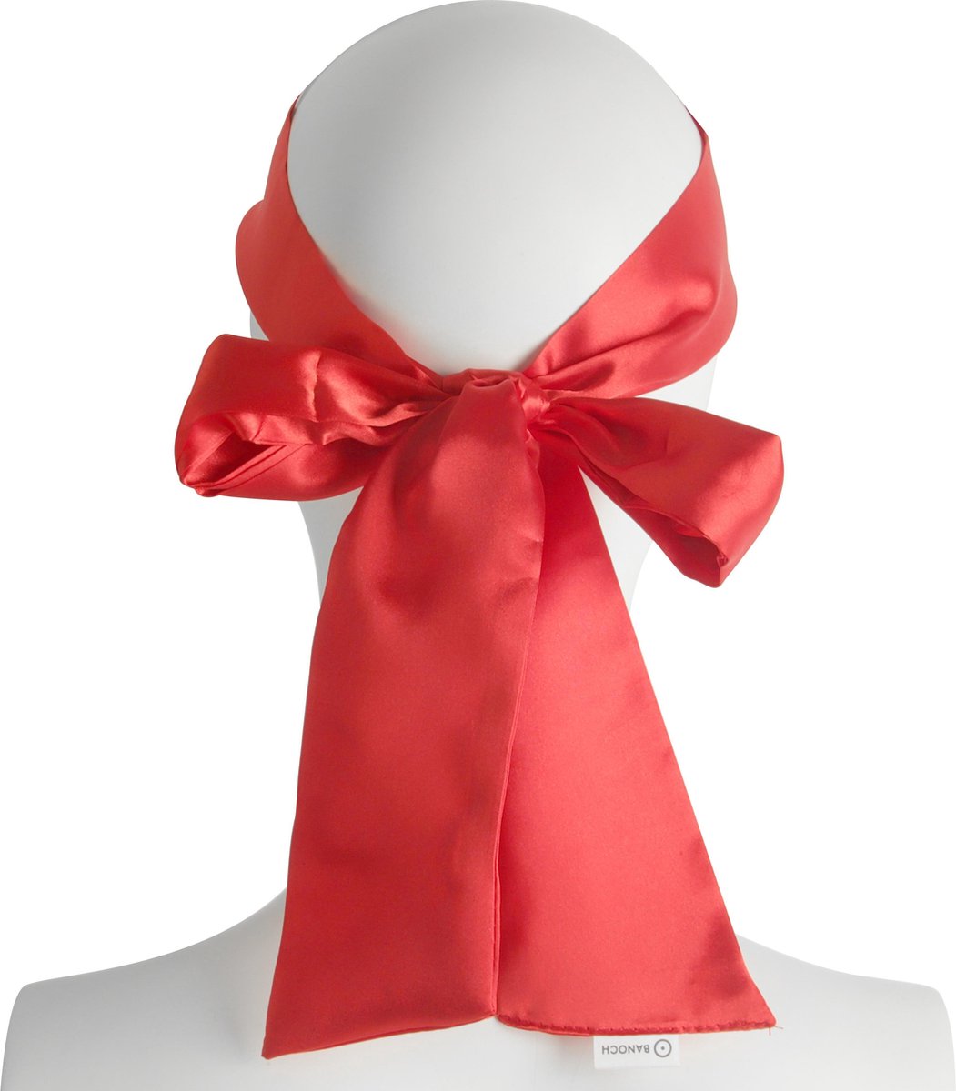 Goedkoopste Banoch | Blinddoek Rood - zacht 150 cm 8 cm breed