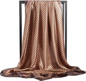 - Luxe - Dames - Sjaal - Omslagdoek - 90X90cm -