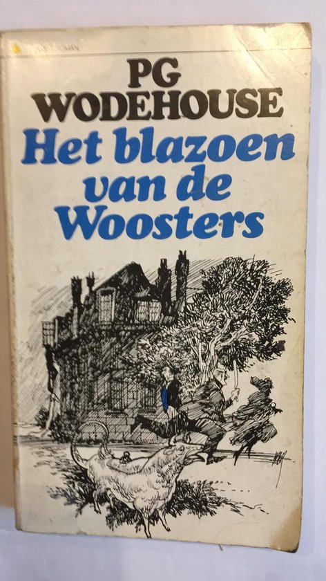 Cover van het boek 'Het blazoen van de Woosters'
