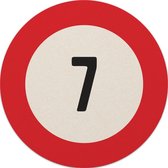 Bierviltjes 7 jaar | Bierviltjes 20 stuks | Bierviltjes verjaardag| Bierviltjes gefeliciteerd