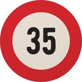 Bierviltjes 35 jaar | Bierviltjes 20 stuks | Bierviltjes verjaardag| Bierviltjes gefeliciteerd