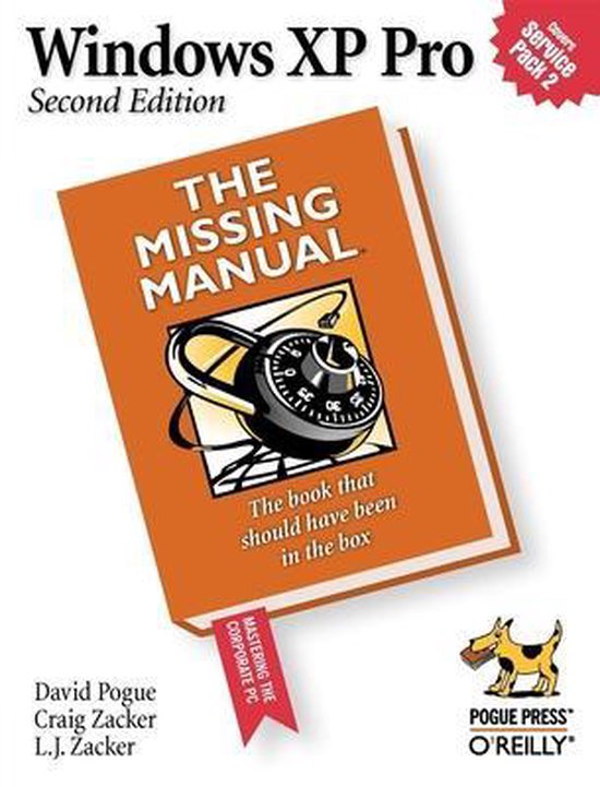 Windows Xp Pro: The Missing Manual - cover