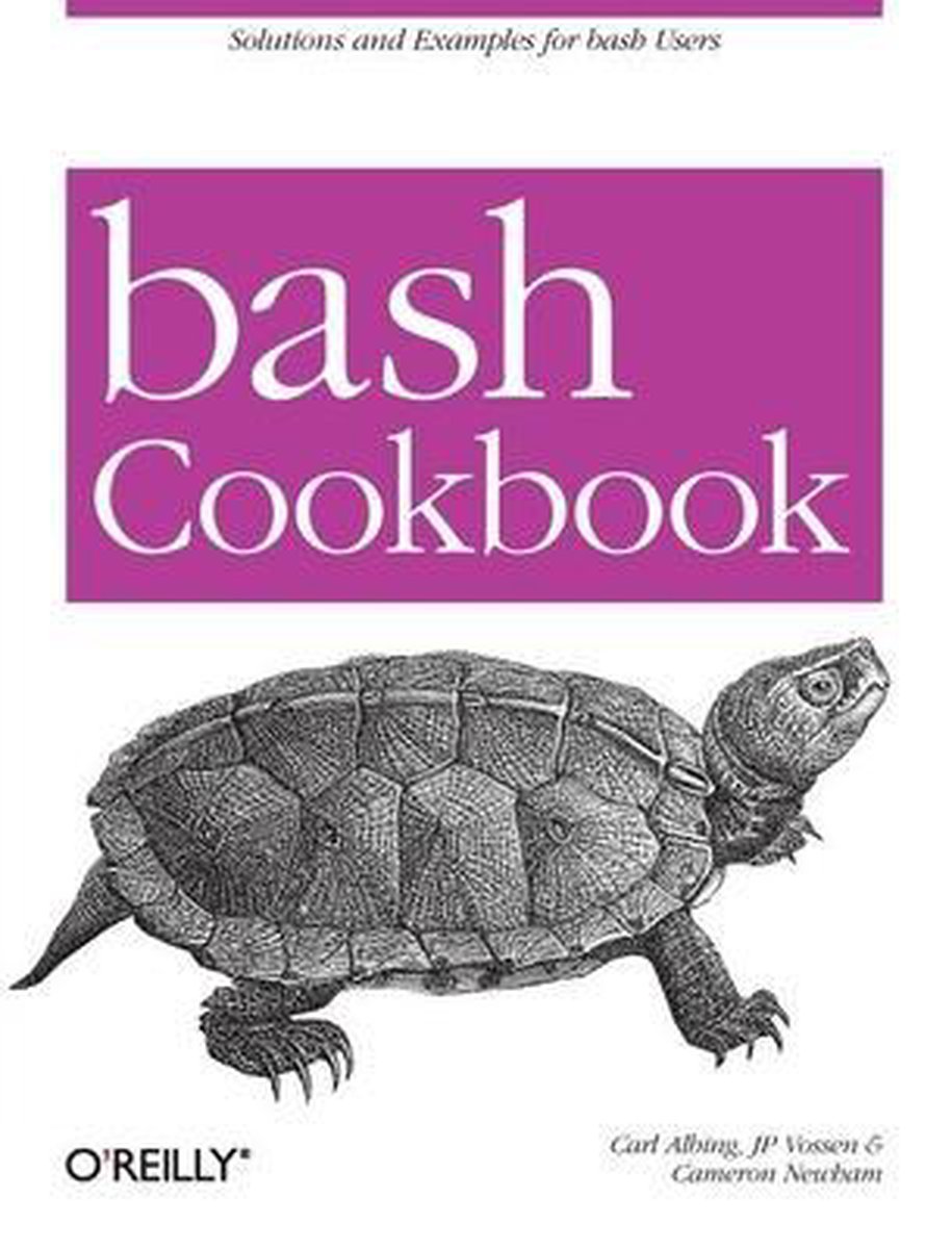 Omslag van Bash Cookbook
