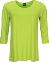 Zazou-shirt-Amy-driekwart-mouw- lime