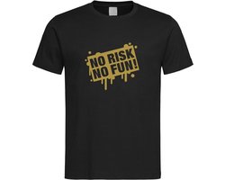 Zwart T shirt met  