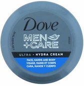 4x Dove Bodycreme For Men Ultra Hydra 75 ml