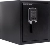 Rottner Datakluis 40 Elektronisch Slot |Antraciet|45x37x 51.3cm|120 min brandbeveiliging voor documenten (UL-test)|