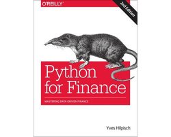 Omslag van Python for Finance 2e Mastering DataDriven Finance