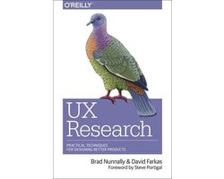 Omslag van UX Research