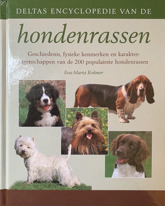 Cover van het boek 'Deltas Encyclopedie van de Hondenrassen' van E-M. Krämer