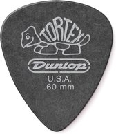 Dunlop Pitch Black Standard Pick 0.60 mm 6-pack plectrum