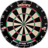 Dartbord Unicorn Eclipse Pro - zonder dartpijlen - sisal PDC - Darts darten - Dartstandaard niet nodig
