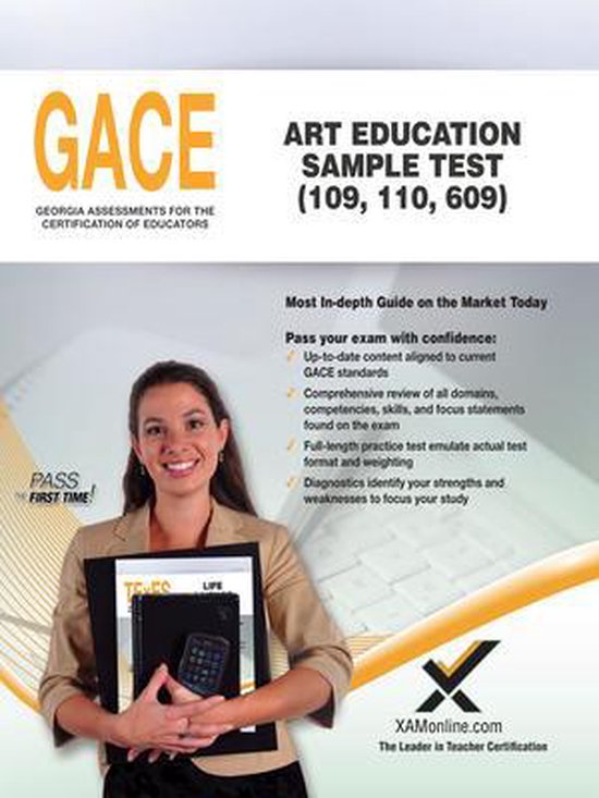 Gace Art Education Sample Test 109, 110, 609 - cover