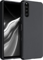 kwmobile telefoonhoesje geschikt voor Sony Xperia 10 III - Hoesje voor smartphone - Back cover in zwart