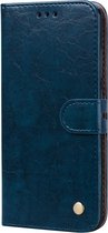 Xiaomi Mi 8 Hoesje - Mobigear - Wallet7 Serie - Kunstlederen Bookcase - Blauw - Hoesje Geschikt Voor Xiaomi Mi 8