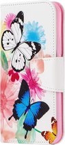 Apple iPhone 11 Pro Hoesje - Mobigear - Design Serie - Kunstlederen Bookcase - Butterfly - Hoesje Geschikt Voor Apple iPhone 11 Pro