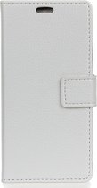 Huawei Mate 20 Pro Hoesje - Mobigear - Classic Serie - Kunstlederen Bookcase - Wit - Hoesje Geschikt Voor Huawei Mate 20 Pro