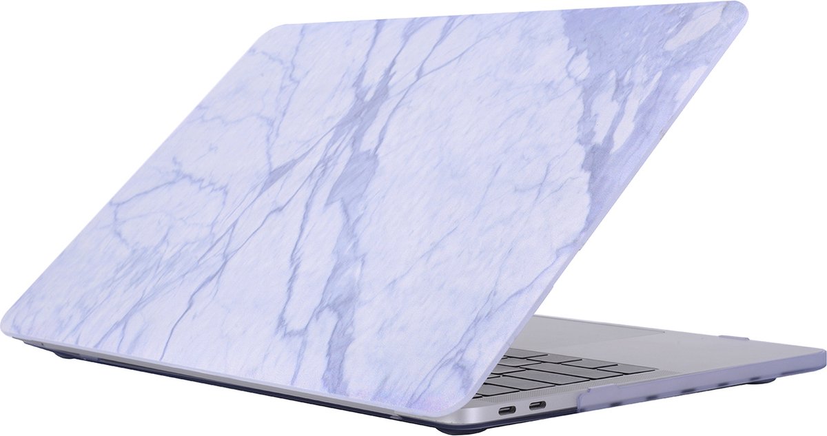 Mobigear - Laptophoes geschikt voor Apple MacBook Pro 15 Inch (2016-2019) Hoes Hardshell Laptopcover MacBook Case | Mobigear Marble - Model 10 - Model A1707 / A1990