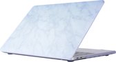 Mobigear Laptophoes geschikt voor Apple MacBook Pro 15 Inch (2016-2019) Hoes Hardshell Laptopcover MacBook Case | Mobigear Marble - Model 6 - Model A1707 / A1990