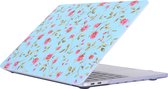 Mobigear - Laptophoes geschikt voor Apple MacBook Pro 15 Inch (2016-2019) Hoes Hardshell Laptopcover MacBook Case | Mobigear Flowers - Model 23 - Model A1707 / A1990