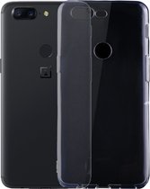 OnePlus 5T Hoesje - Mobigear - Ultra Thin Serie - TPU Backcover - Transparant - Hoesje Geschikt Voor OnePlus 5T