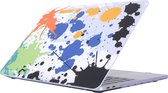 Case geschikt voor Apple MacBook Pro 15 (2016-2019) - Mobigear - Design Serie - Hardcover - Splash - Geschikt voor Apple MacBook Pro 15 (2016-2019) Cover