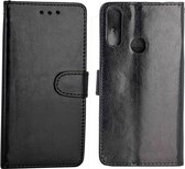 Mobigear Wallet Telefoonhoesje geschikt voor OPPO A31 Hoesje Bookcase Portemonnee - Zwart