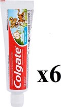 Colgate Kindertandpasta Bubble Fruit 6 x 50ml - 2 tot 5 jaar