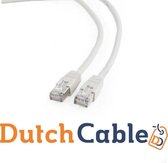 Dutch Cable CAT 6 FTP 15 Meter Internet LAN kabel grijs