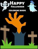 Happy Halloween Coloring Book