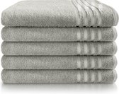 Cillows Handdoek - Hoogwaardige hotelkwaliteit - 50x100 cm - 5 stuks - Taupe
