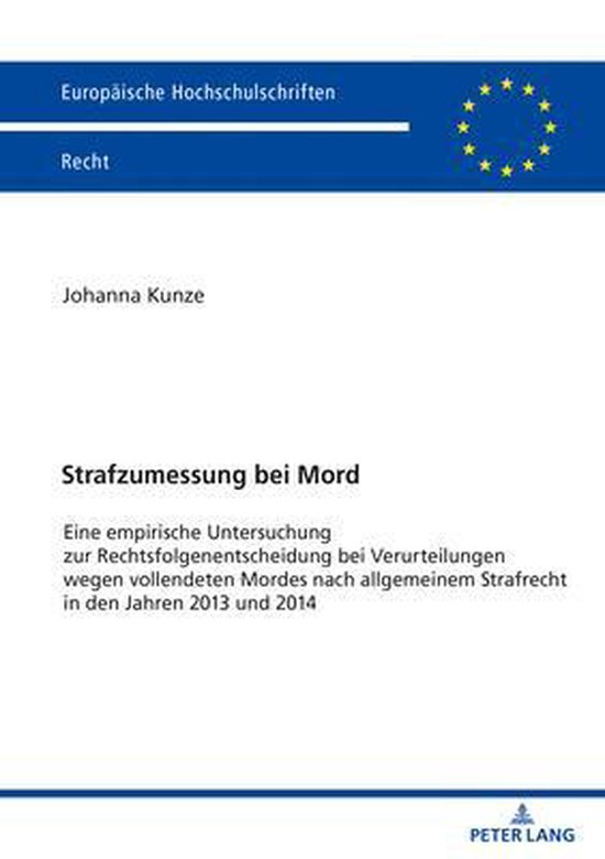 Europaeische Hochschulschriften Recht 6213 - Strafzumessung  ... - cover