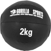 Gorilla Sports Medicine Ball - Medicine Ball - Similicuir - 2 kg