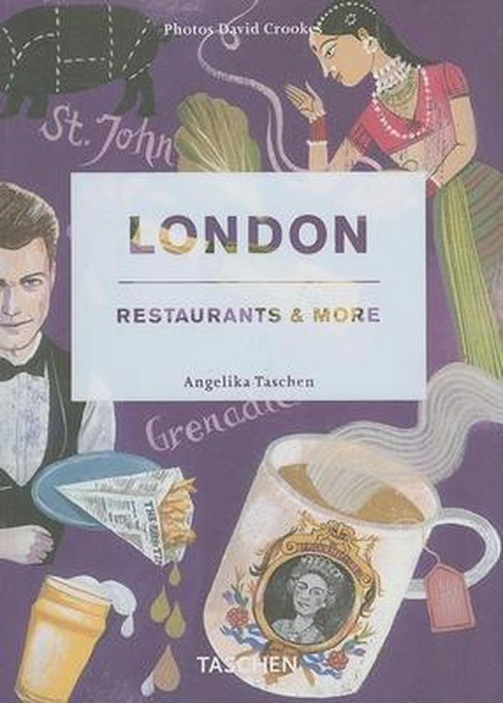 Cover van het boek 'London, restaurants and more' van Angelika Taschen