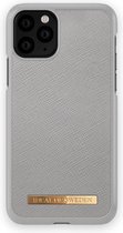 iDeal of Sweden Fashion Case Saffiano voor iPhone 11 Pro/XS/X Light Grey